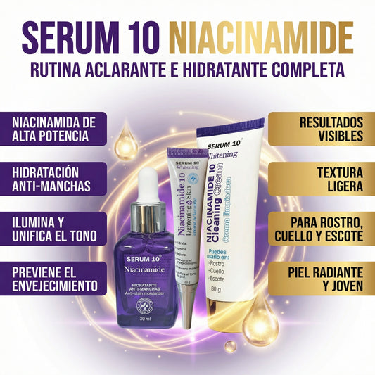 Kit Skincare Niacinamide - Transforma tu piel