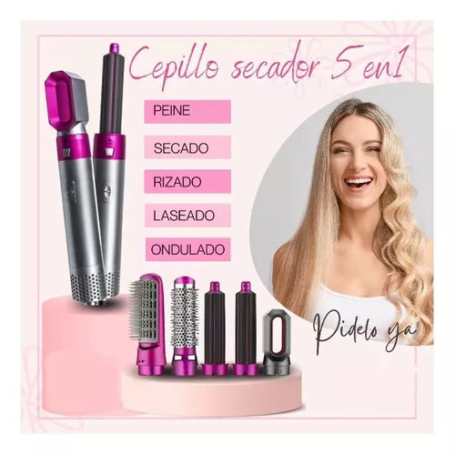 Cepillo Multifuncional 5 en 1 - AIRGLOW STYLER™