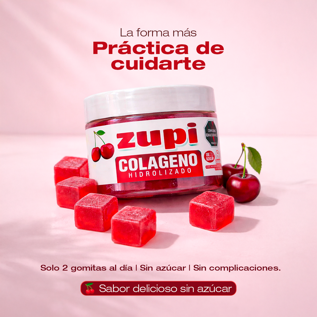 Zupi Glow Gummies- Gomitas De Colageno Hidrolizado