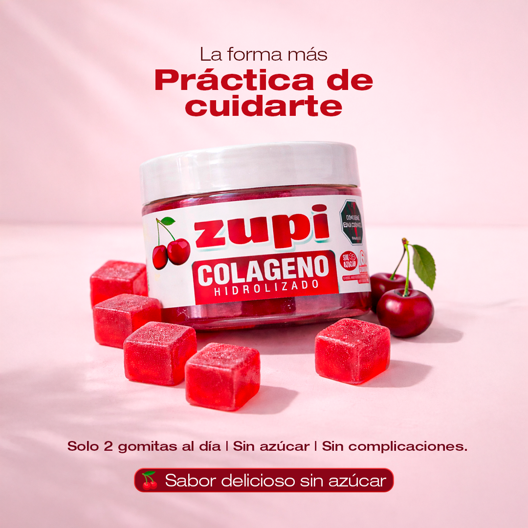 Zupi Glow Gummies- Gomitas De Colageno Hidrolizado