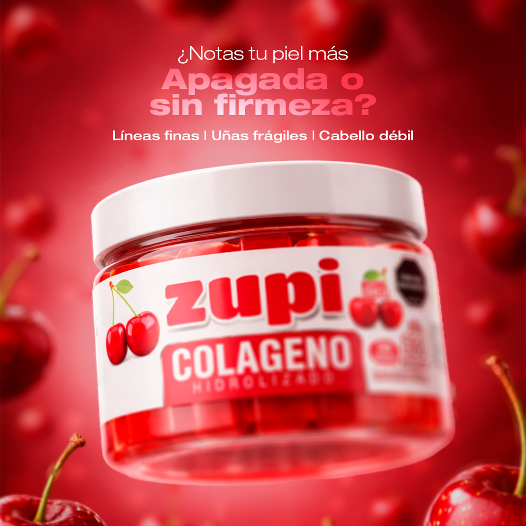 Zupi Glow Gummies- Gomitas De Colageno Hidrolizado
