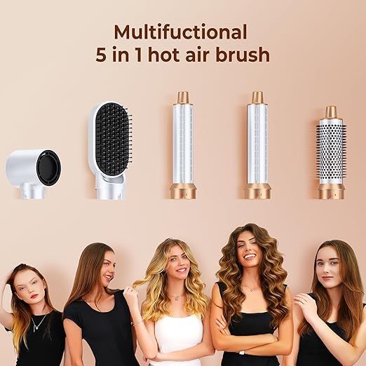 Cepillo Multifuncional 5 en 1 - AIRGLOW STYLER™