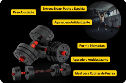 Mancuernas de 20 kg - PowerSet 20