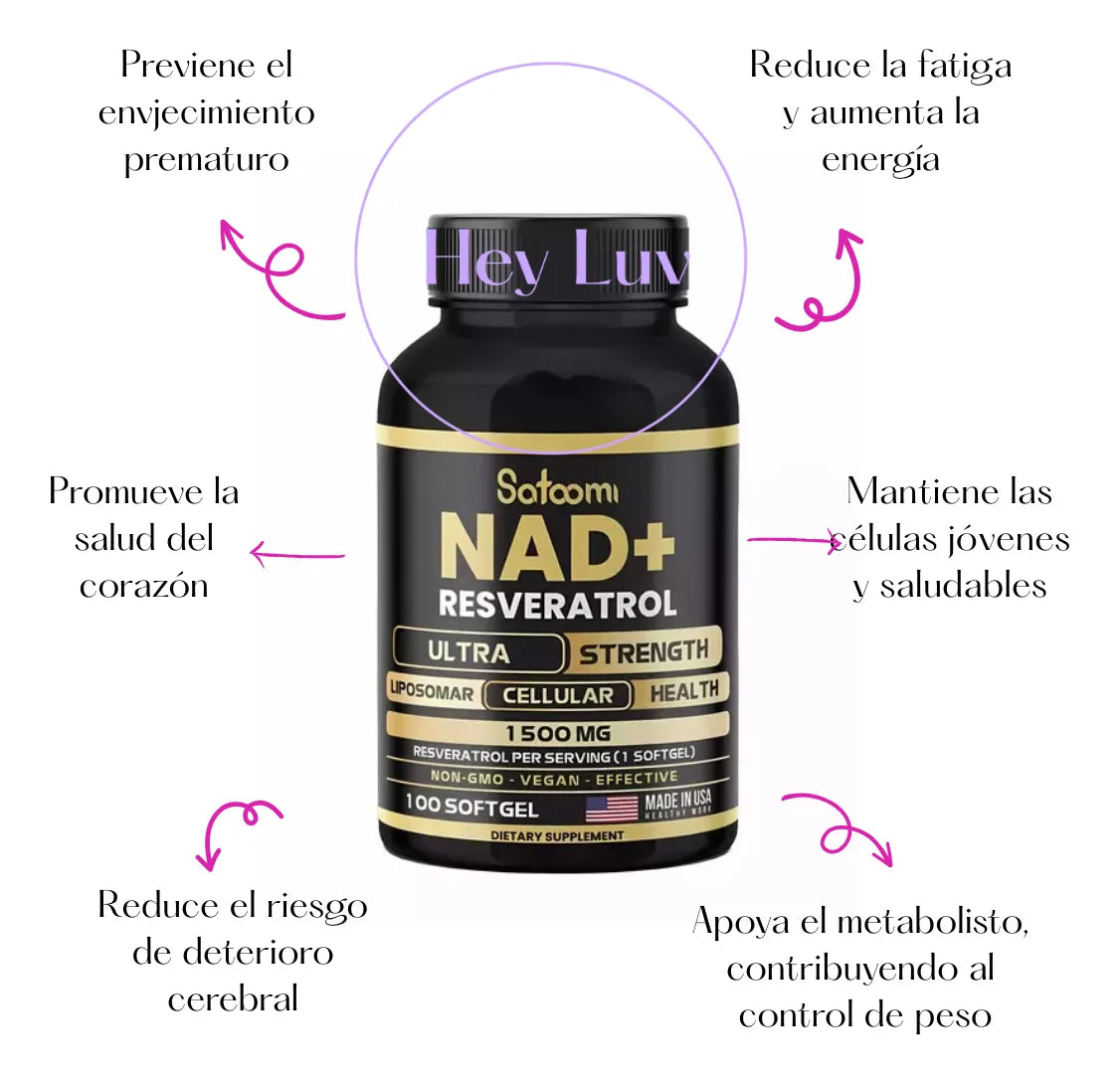 NAD+ RESVERATROL- 1500 MG