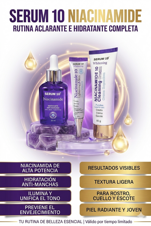 Kit Skincare  Niacinamide - Transforma tu piel