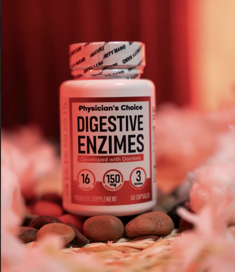 Digestive  Enzymes-Menos Hinchazon Despues de Comer