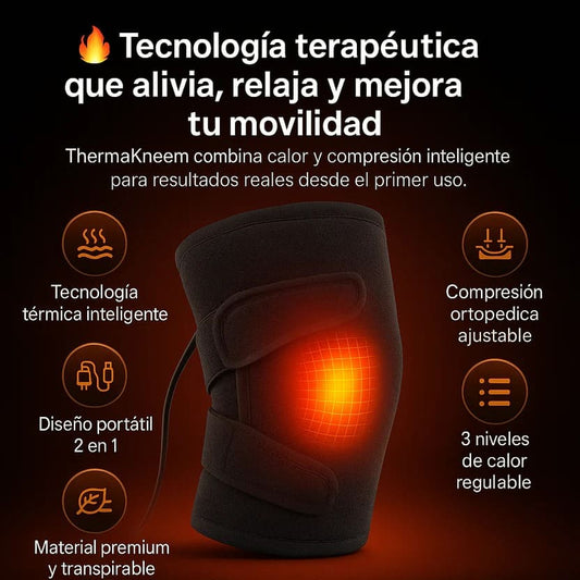 Therma Knee Pro® Rodillera Térmica-"Alivio profundo para tus rodillas"